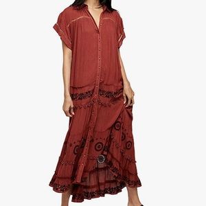 Free People Women's Pretty Cozy Maxi Dress